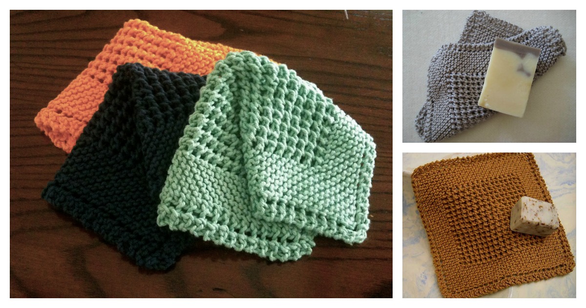 21+ Free Knitting Patterns For Dishcloths - MoraighJaryd