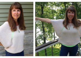 Indian Summer Top Free Knitting Pattern