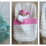 Lace Arches Baby Blanket Free Knitting Pattern
