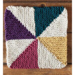Pinwheel Dishcloth Free Knitting Pattern