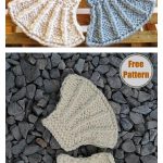 Seashell Coasters Free Knitting Pattern