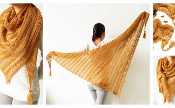Stormy Sky Lace Shawl Free Knitting Pattern