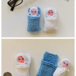Tiny Baby in Sleeping Bag Free Knitting Pattern