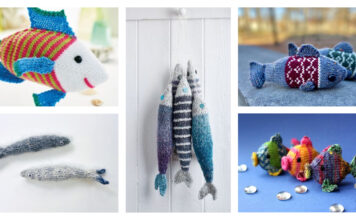 10+ Amigurumi Fish Softie Knitting Patterns