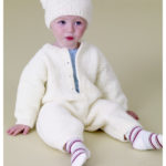 Baby Love Romper and Hat Free Knitting Pattern