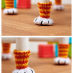 Chair Paws Free Knitting Pattern