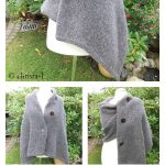 Convertible Three Way Wrap FREE Knitting Pattern