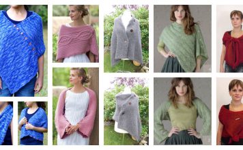 Convertible Wrap Free Knitting Pattern