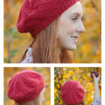 Diamond Cap Free Knitting Pattern