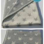 Double-Knitting Stars Baby Blanket Free Knitting Pattern