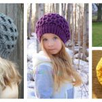 Honeycomb Hat Knitting Pattern
