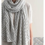 Little Moons Lace Wrap Free Knitting Pattern
