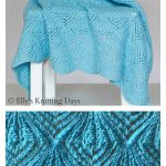 Magic Lantern Plaid Lace Baby Blanket Free Knitting Pattern