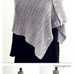 Simple Rectangular Convertible Wrap Free Knitting Pattern