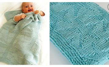 Stars Baby Blanket Free Knitting Pattern