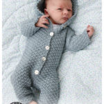 Truly Wooly Baby Romper Free Knitting Pattern