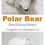 Amigurumi Polar Bear Toy Free Knitting Pattern