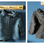 Baby Hooded Pullover Free Knitting Pattern