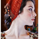 Claudja Easy kerchief Free Knitting Pattern