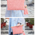 Clutch Bag Free Knitting Pattern