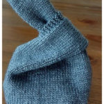 Knot Bag with Square Bottom Free Knitting Pattern