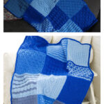 Sampler Afghan Blanket Free Knitting Pattern