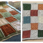 Sampler Afghan Blanket Free Knitting Pattern