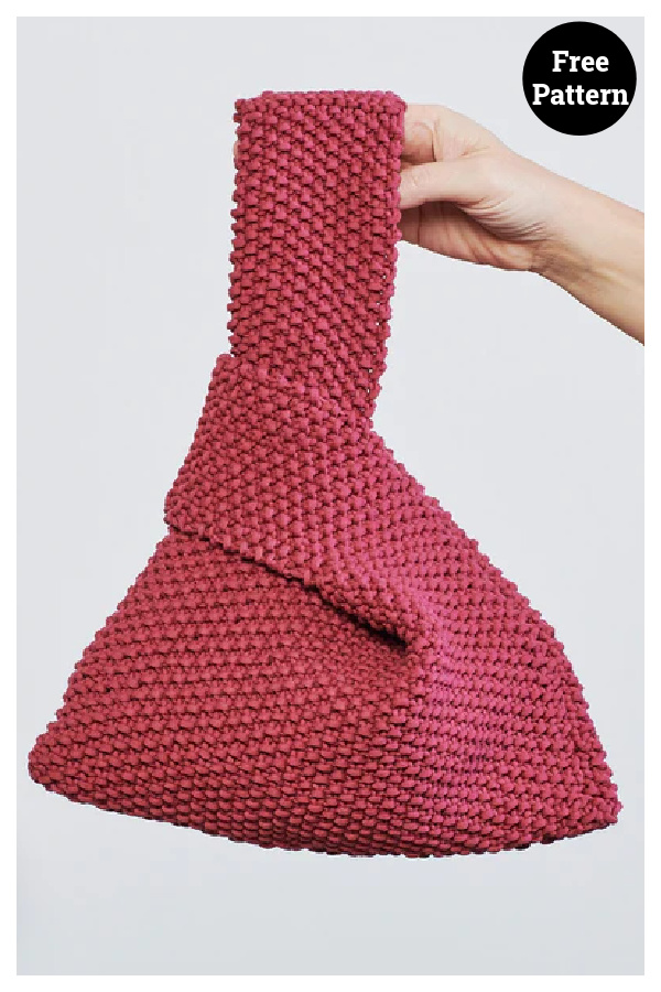 Knot Bag for Doll Free Knitting Pattern