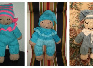 Sleepy Baby Doll Free Knitting Pattern