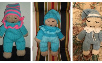 Sleepy Baby Doll Free Knitting Pattern