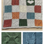 Sylvine Sampler Baby Blanket Free Knitting Pattern