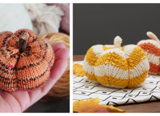 Autumn Pumpkin Free Knitting Pattern