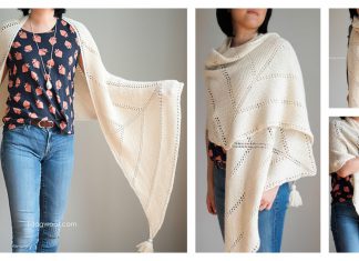 Berkshire Wrap Free Knitting Pattern