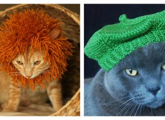 Cute Cat Hat Free Knitting Pattern