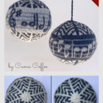 Ode to Joy Ornament Free Knitting Pattern