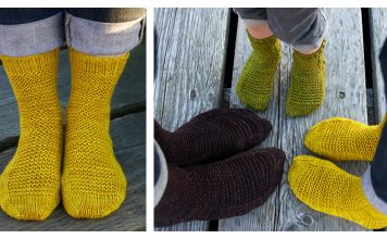 The Rye Socks Free Knitting Pattern
