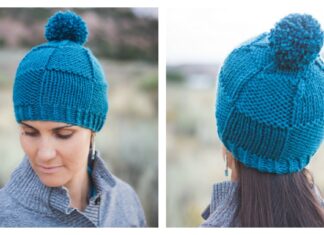 Weaver’s Beanie Hat Free Knitting Pattern