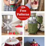 10+ Christmas Cup Cozy Free Knitting Patterns