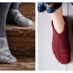8 Simple House Slippers Free Knitting Patterns