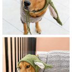 Baby Yoda Dog Sweater and Hat Free Knitting Pattern