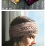 Cables with a Twist Headband Free Knitting Pattern