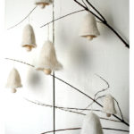 Christmas Felted Bell Ornament Free Knitting Pattern
