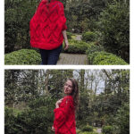 Diamond Cocoon Cardigan Knitting Pattern