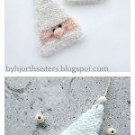 Easy Christmas Elf Ornaments Free Knitting Pattern