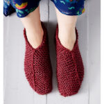 Easy Knit Slippers Free Knitting Pattern