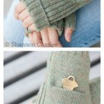 Fingerless Pocket Mitts Free Knitting Pattern