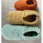 Mila slippers Free Knitting Pattern