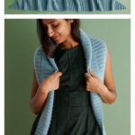 Shawl Collar Shawl Free Knitting Pattern