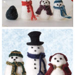 Snowman Free Knitting Pattern