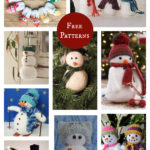 Snowman Free Knitting Pattern